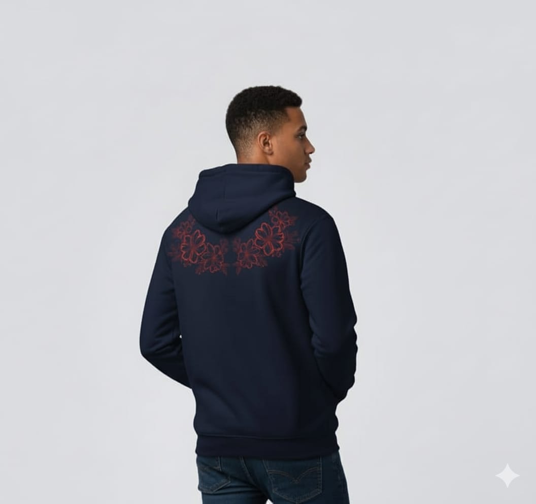 DARK BLOOM AURA LUXE HOODIE (UNISEX)