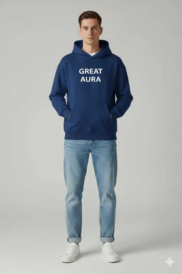 GREAT AURA LOST BLUE HOODIE – URBAN STREET EDITION