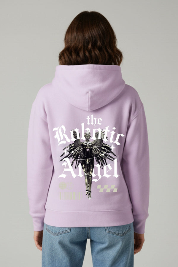 GREAT AURA MINIMALIST LAVENDER HOODIE