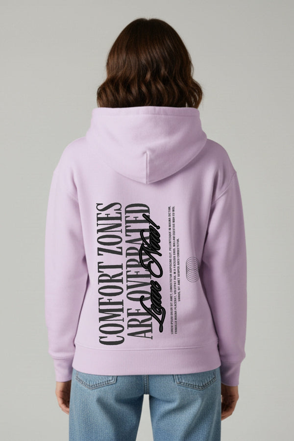 GREAT AURA COMFORT ZONES LAVENDER HOODIE