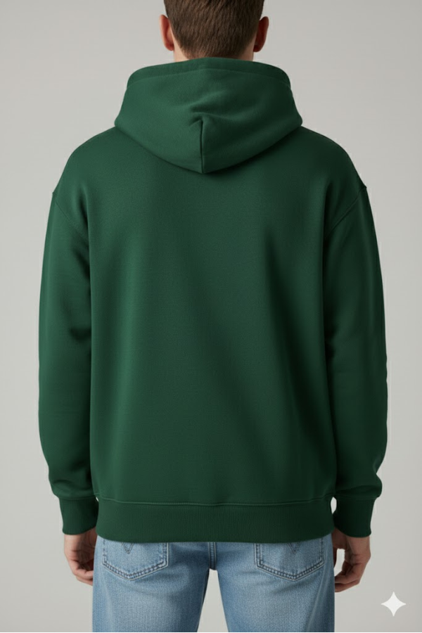 GREAT AURA BLANK GREEN HOODIE – MINIMAL STREET CLASSIC