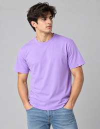 Grow With Grace Lavender Oversized Printed T-Shirt