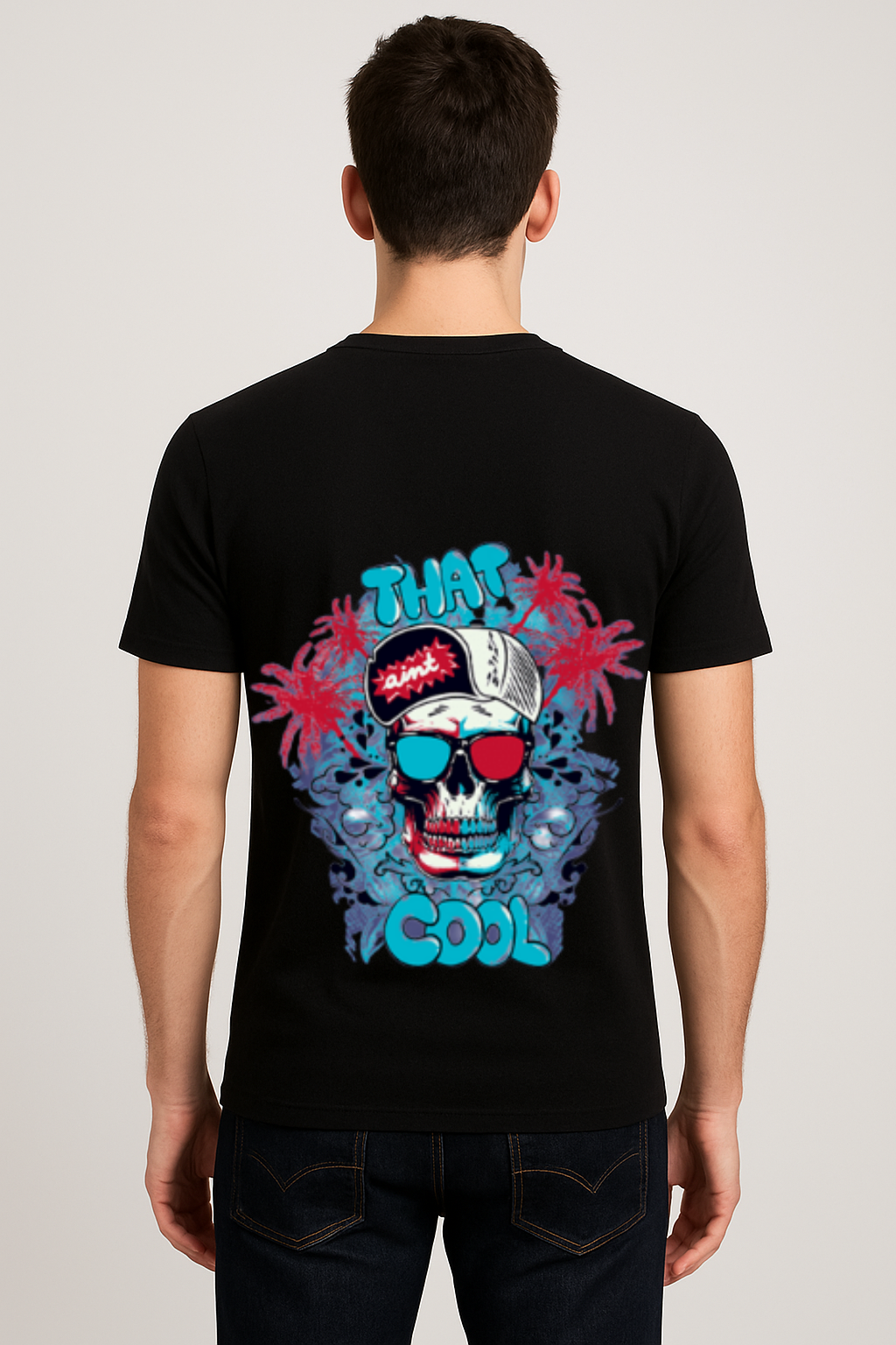 GREAT AURA SKULL HYPE STREET TEE (THATS COOL)