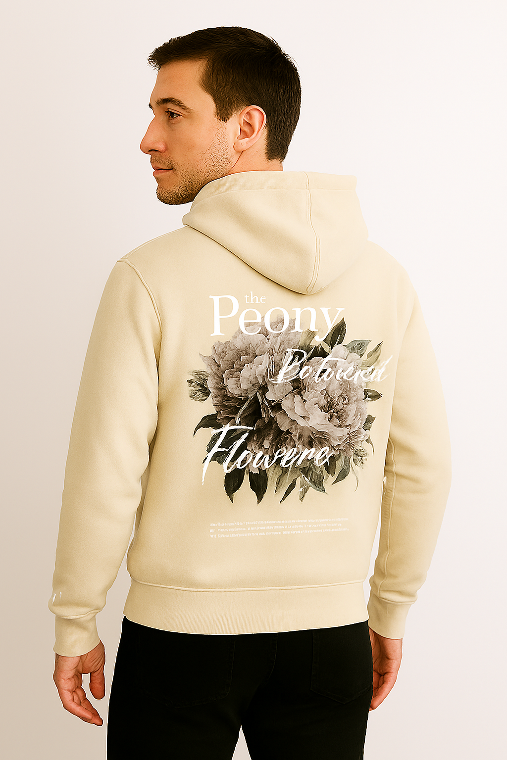 GREAT AURA PEONY HOODIE