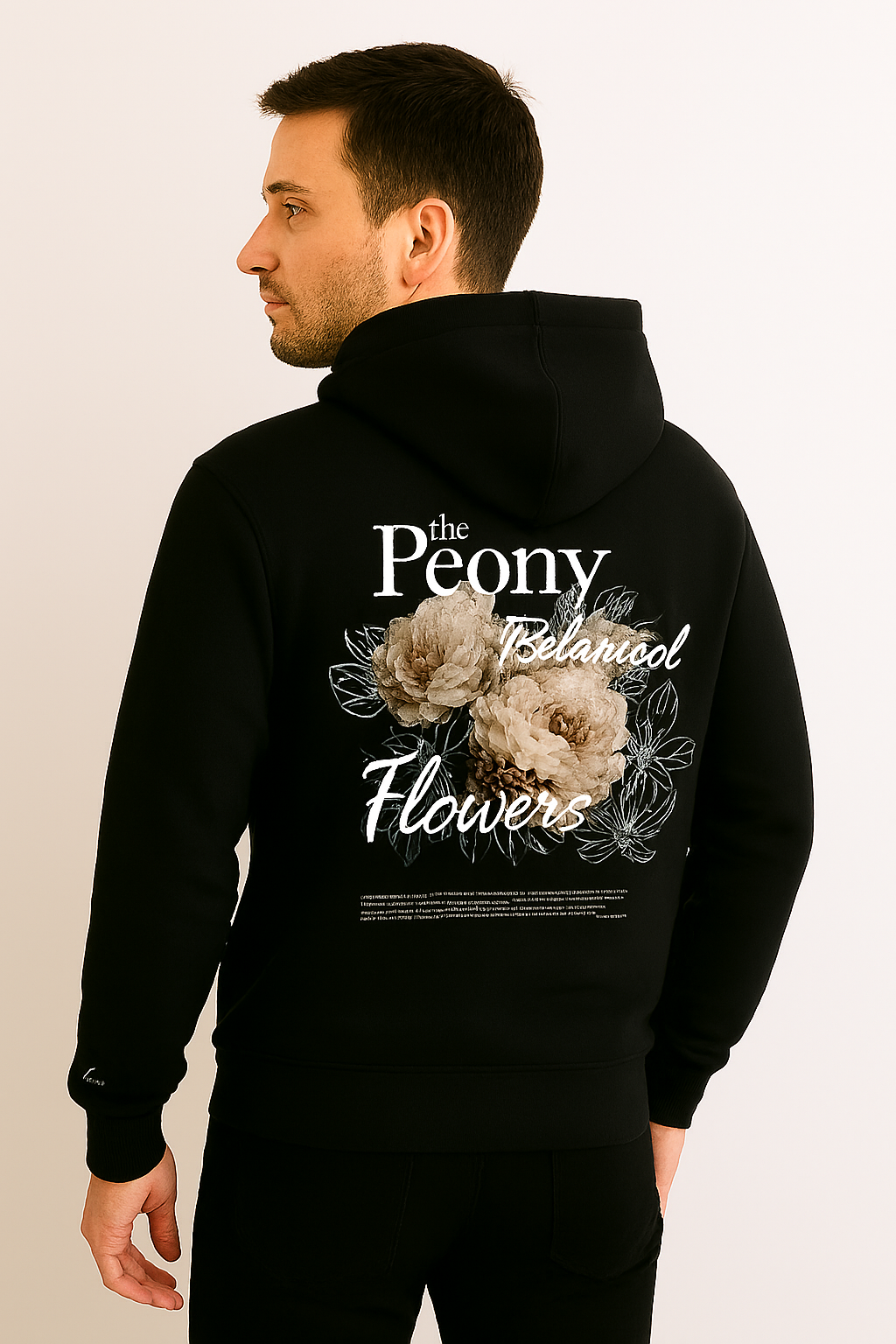 GREAT AURA PEONY REVERIE HOODIE