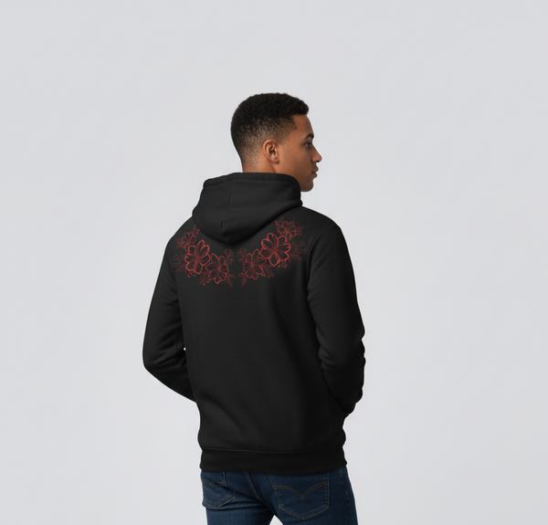 DARK BLOOM AURA LUXE HOODIE (UNISEX)