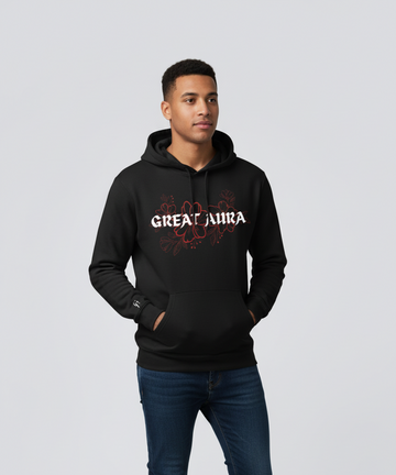DARK BLOOM AURA LUXE HOODIE (UNISEX)