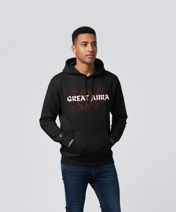 DARK BLOOM AURA LUXE HOODIE (UNISEX)