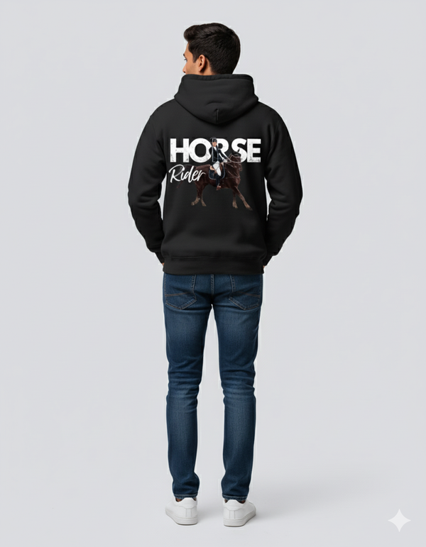 GREAT AURA HORSE RIDER LUXE HOODIE (UNISEX)