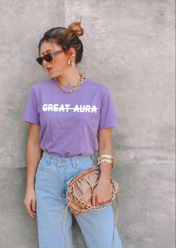 THE SOLID AURA TEE