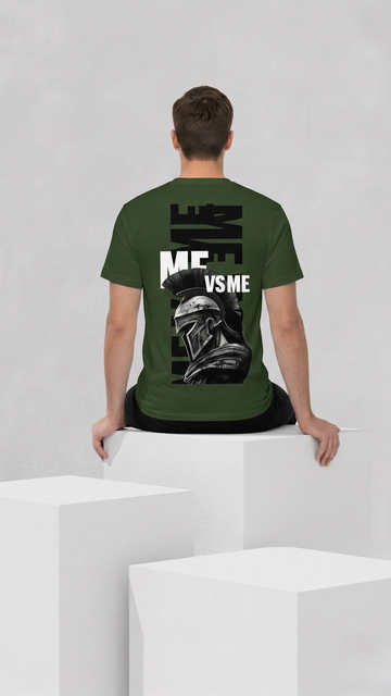 ME VS ME WARRIOR GRAPHIC T-SHIRT