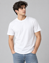 Bloom Through Chaos Oversized T-Shirt – White