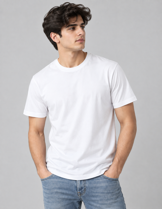 Bloom Through Chaos Oversized T-Shirt – White