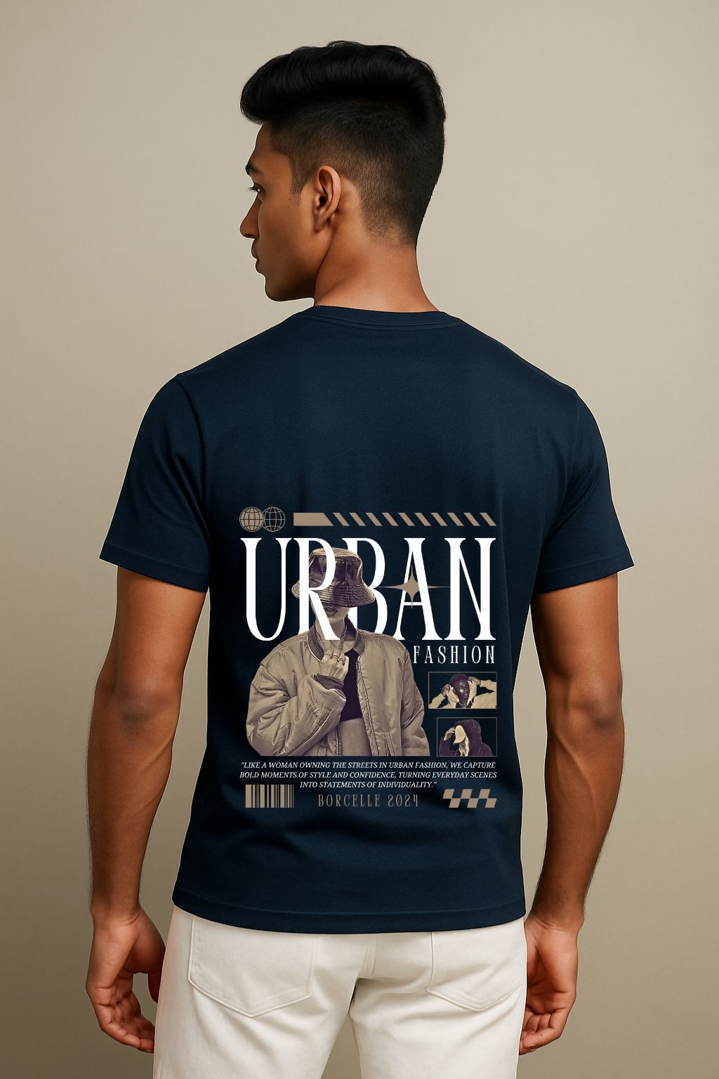 GREAT AURA FASHION CAPITAL TEE ( URBAN FASHION )