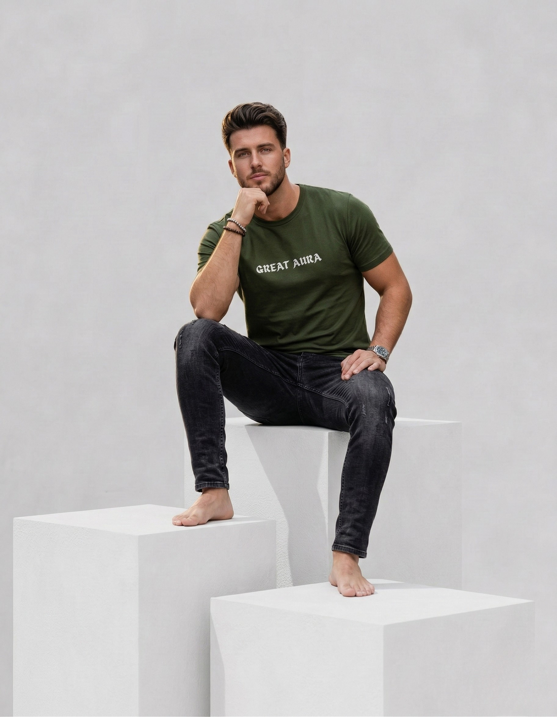 ME VS ME WARRIOR GRAPHIC T-SHIRT
